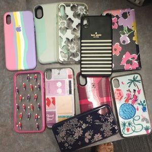 Kate spade & Speck iPhone X 9 cases